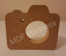 MDF CRAFT SHAPE. WOODEN CAMERA