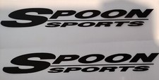 2 x HONDA SPOON SPORTS LOGO