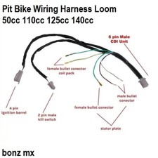 Pit Bike Kick Start Wiring