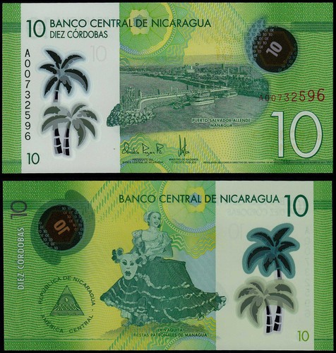 Nicaragua cordobas - 10,