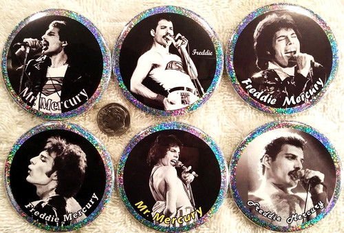 Freddie mercury pin - freddie, lot
