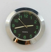45mm Clock Mechanism Silver and Luminous Green For Car, Bike, Carriage Mantel