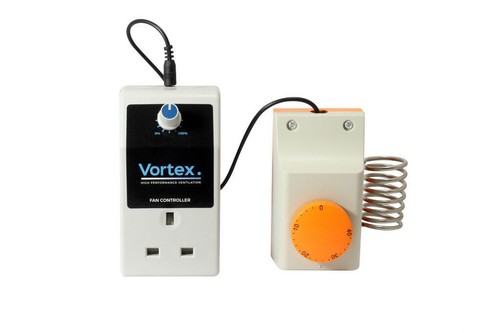 Vortex 1000w thermostatic fan - 1000w,