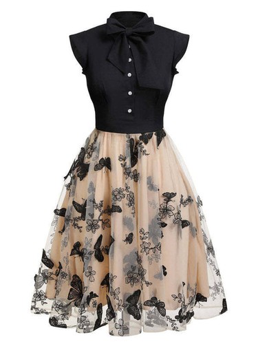 Ladies butterfly dresses - ladies,