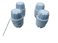 4 x Danfoss TRV Thermostatic Radiator Valve Head Only RAS-C2