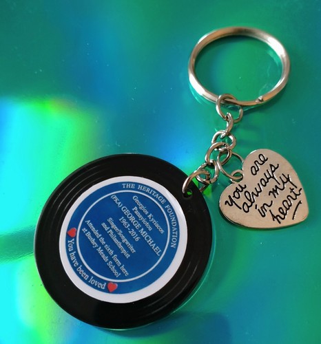 George michael mini vinyl - george,