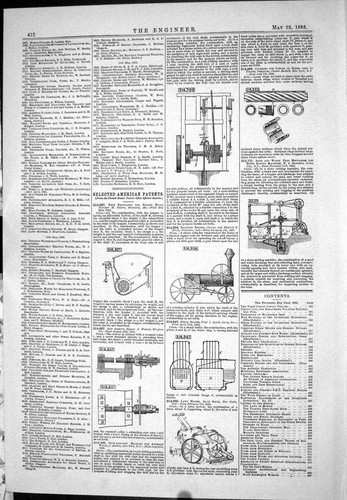 Old print american patents - old,