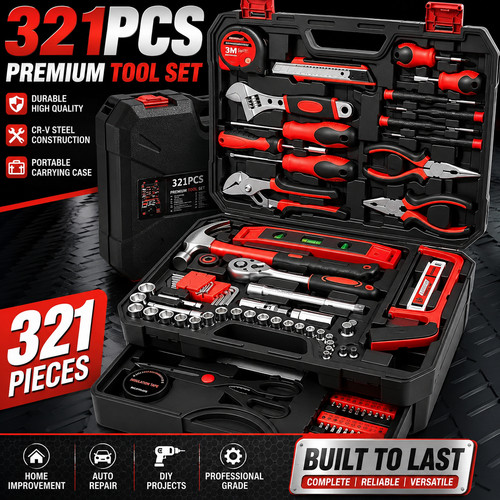 321piece mechanics tool set - mechanics,