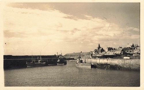 Harbour fishing boats town - harbour,