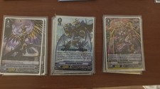 Cardfight VANGUARD V Series Chronojet Dragon Built Deck. Deck Box and Sleeves