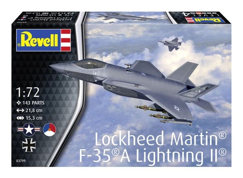 Revell lockheed martin f 35a - lockheed,