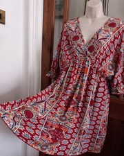 VTG Look Indian Block Print