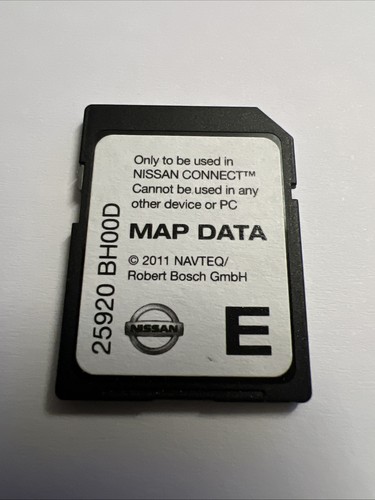 Nissan connect map data 25920 - nissan,
