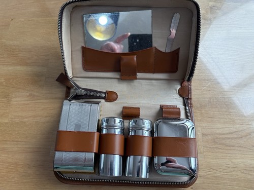 Men vintage travel washing - men’s,