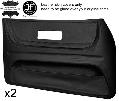 Black leather front full - 2x,