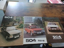 PEUGEOT 504 PICKUP AND