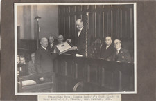 1930 Photograph Portsmouth Presenting Royal Humane Society Cert to R. A. Vinning