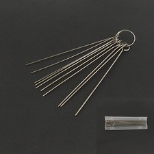 10 Pcs Cleaning Needle Kit For Airbrush Paint Spray Guns Nozzle Tattoo Equipment
