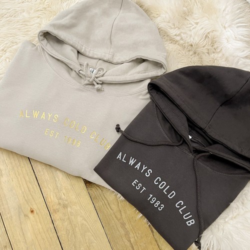 Slogan hoodie unisex always - slogan,