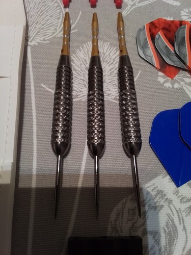 Darts set nickle plated - darts,