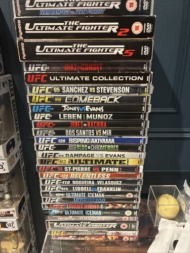 Bundle rare ufc dvds - rare,