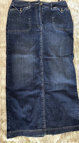 Denim skirt - denim,
