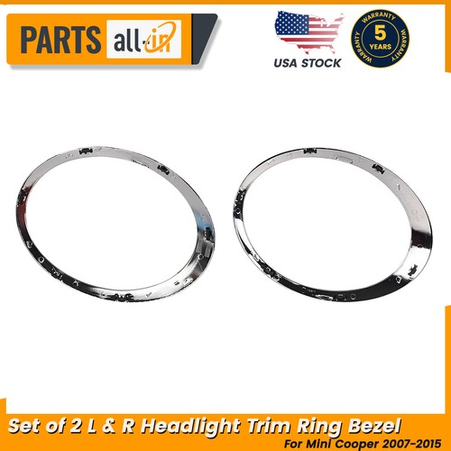 Left right headlight trim - left,