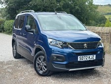 2022/72 Peugeot Rifter Horizon RE SWB 1.5 Blue Hdi Wheelchair Accessible Vehicle