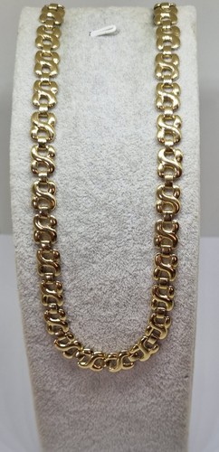 Vintage gold tone choker - vintage,