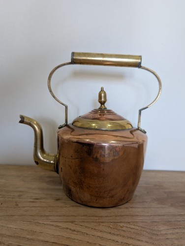 Large antique copper - antique, kettle