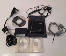 Sony Minidisk Walkman MZ-RH1 + Accessories (Fully Tested & Working) Excellent