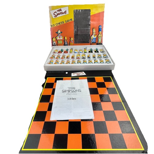 The simpsons chess set - 3-d,