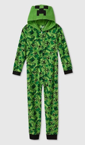 Minecraft union suit pajamas - minecraft,