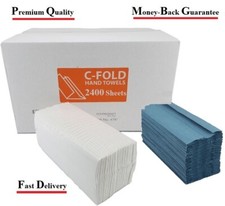 C fold Paper Towels White &
