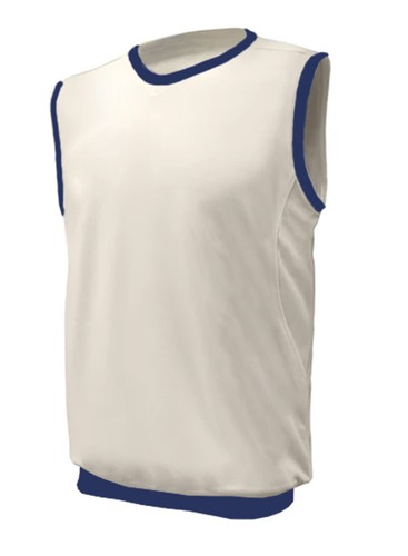 Sleeveless cricket sweater - sleeveless,