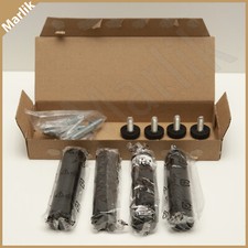 IKEA BEKANT Leg Black, 4 Legs per Pack 403.724.61, Steel, New Discontinued