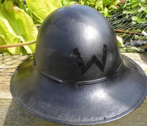 Civil defence ww2 steel - defence, helmet