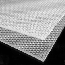 Prismatic clear perspex - clear, light