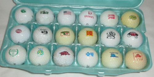 Logo golf balls - logo,