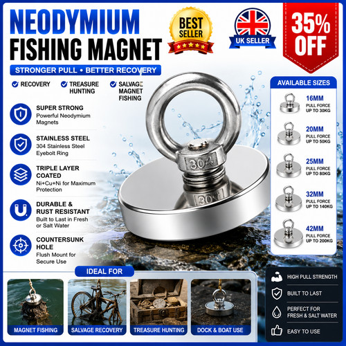 Neodymium fishing magnet - fishing,