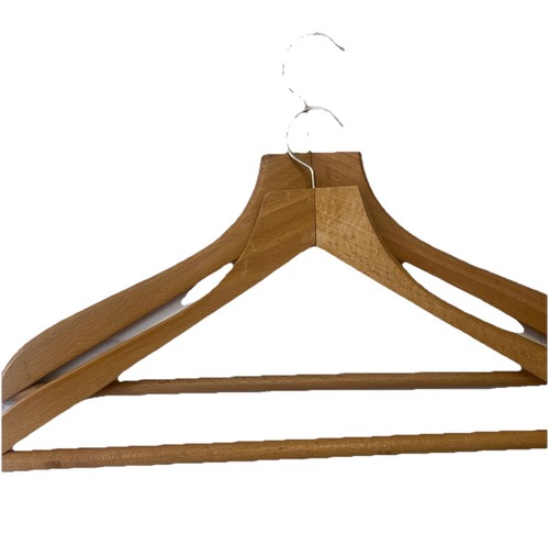 Wooden clothes coat - wooden, hangers