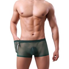 Men's Boxer Shorts Thin Mesh