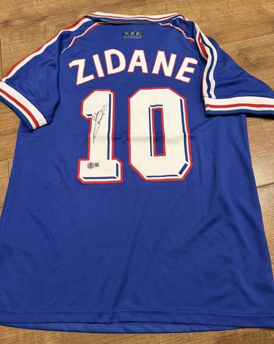 Signed zidane france 1998 - france,