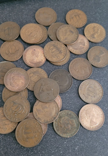 Old english coins - english, coins**