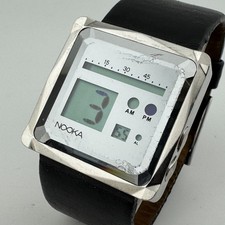 Nooka Quartz Watch Men Silver