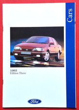 1993 FORD CARS Brochure -