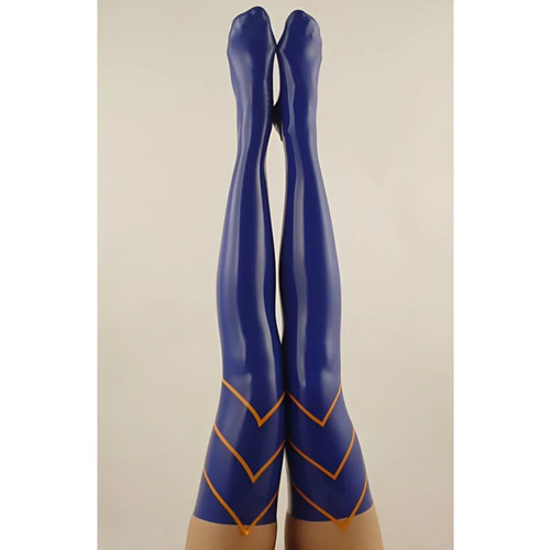 Latex rubber fetish thigh - latex,