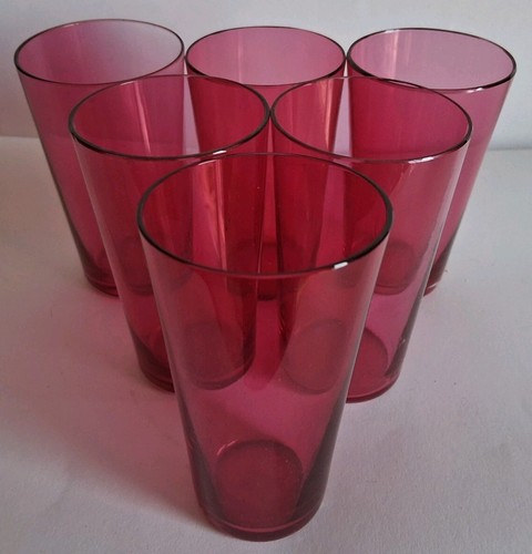 Antique cranberry glass - antique, beaker