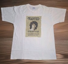 The Doors Vintage 1999 Jim Morrison Wanted Poster Cancelled Tour T-Shirt Size XL