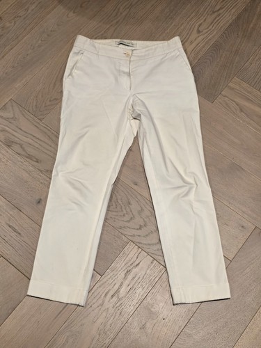 Etro white trousers size s - etro, xs/s